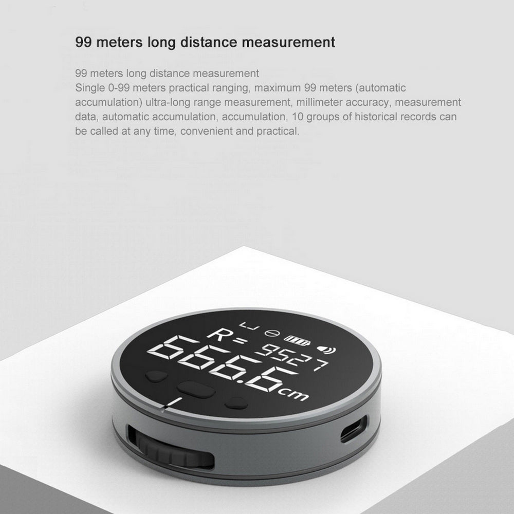 High Definition Digital LCD Distance Measuring Ruler Tape Measure  High Precision