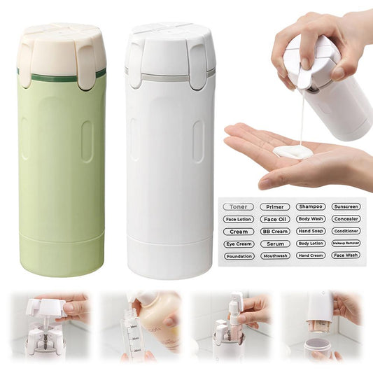 4 In 1 Travel Dispenser Portable Bottles Leakproof Travel Container For Perfume Shampoo Conditioner Lotion