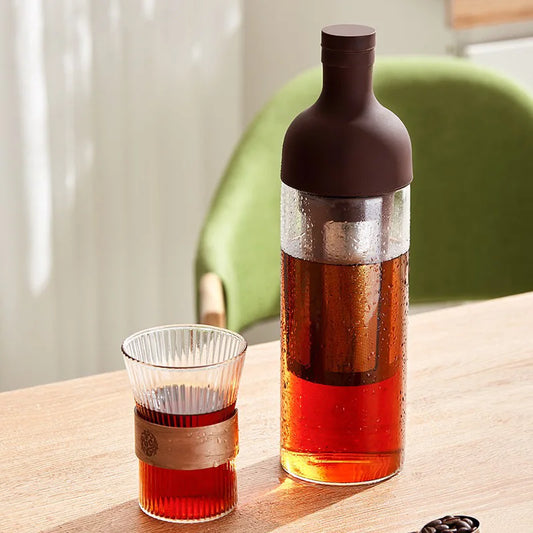 1L Glass Cold Brew Coffee Maker Coffee Filter Juice Tea Teapot Kettle Coffeepots For Home